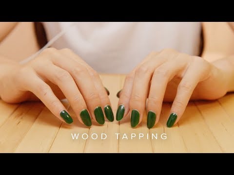 ASMR Wood Surface Tapping & Scratching (No Talking)