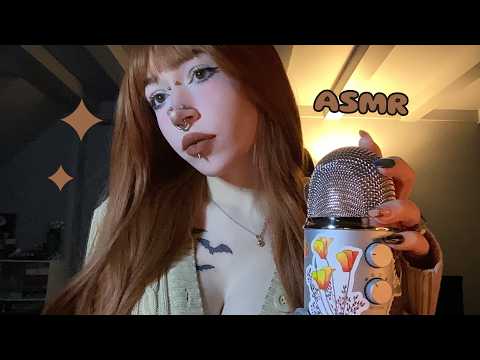ASMR Bare Mic Scratching With Long Nails | Whispering