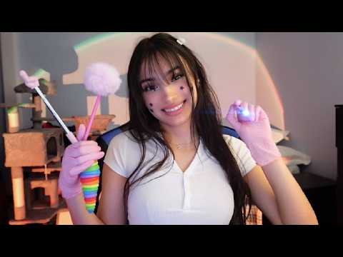 ASMR Relaxing Cranial Nerve Exam