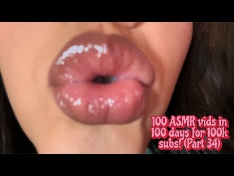 ASMR- Lots of kisses with minimal talking to put you to sleep😴