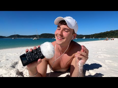 ASMR on the World’s Whitest Beach 🐚 Whispering Waves & Relaxing Tingles