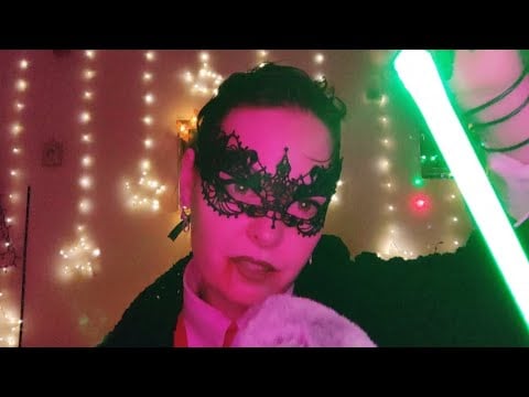 The vampire gets you ready for the eternity!!!(whispering, tapping, scratching, light triggering)