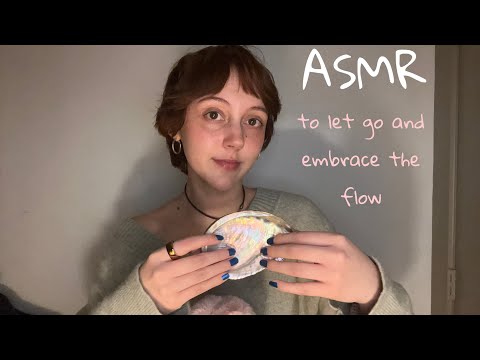 ASMR to help you let go of control 🌊 energy healing & affirmations 🌙