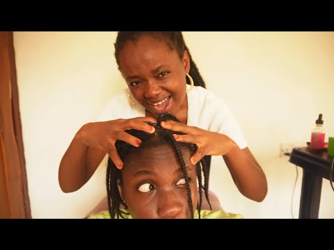 ASMR SCALP SCRATCHING AND MASSAGE FOR DEEP SLEEP 😴 