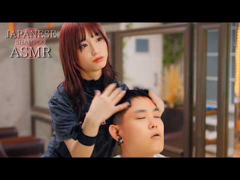 【ASMR】優しい手つきと心地よい音🫧shinomiがU-太を癒すサロンの夜