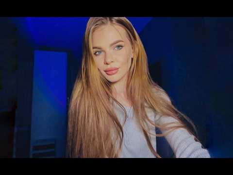 ASMR | Spit Painting 💦АСМР макияж слюнкой и неразборчивый шепот🧸