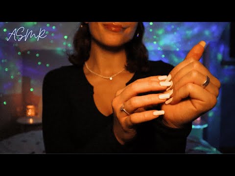 ASMR | Long Natural Nail Tapping with Hand Movements✨