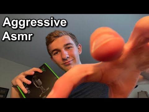 Asmr fast and aggressive lofi asmr fast tapping and handsounds
