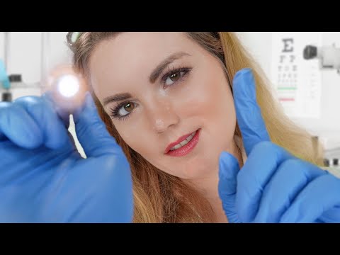 ASMR Arzt Check: Cranial Nerve Exam - Neurologische Untersuchung im Krankenhaus (Medical Roleplay)