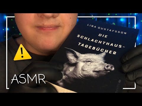 WER DIESES BUCH LIEST, WIRD NIE WIEDER FLEISCH ESSEN! 🥩🚫 ASMR Book Haul (Deutsch/German)