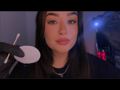 [ASMR] FAST ear exam!! 👂👂