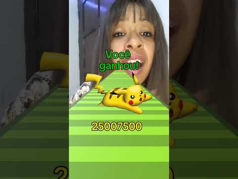 ASMR PIKACHU VS LARANJINHA #shorts