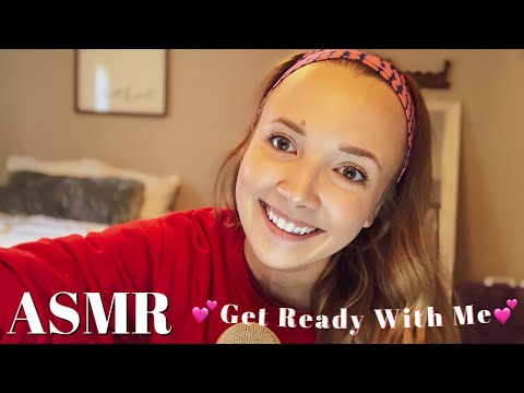 ASMR Doing My Makeup | GRWM | Tingly Close Whisper