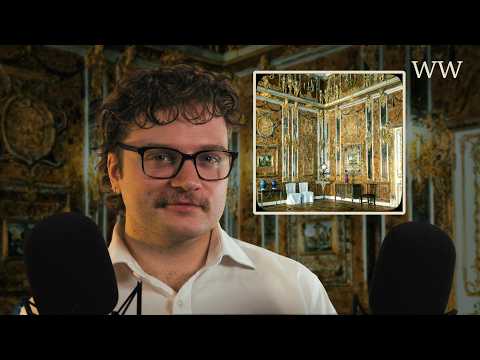 ASMR: The Amber Room, WWII Lost Treasure & Mystery | Ear-to-ear Whispering