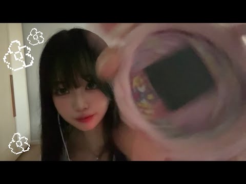 [노토킹] 제 귀여운 다마고치 좀 보세요!!🐣 | 팅글이 톡톡! 버튼 소리와 탭핑 ASMR💕