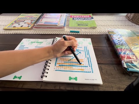 Soothing ASMR Lofi Sudoku & Word Search (No talking) | Relaxing