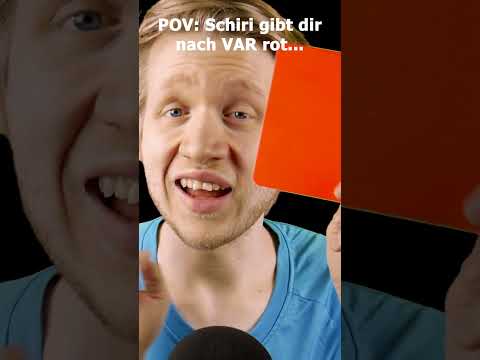ASMR - POV: Schiri gibt dir ROT nach VAR! #shorts #asmr #roleplay #deutscheasmr