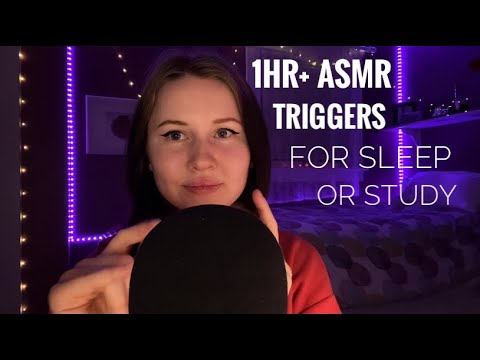 ASMR~1HR+ Dry Hand Sounds, Lip Gloss, Ts St Sk Tk, Hair Brushing, Mic Brushing (Chris' CV)✨