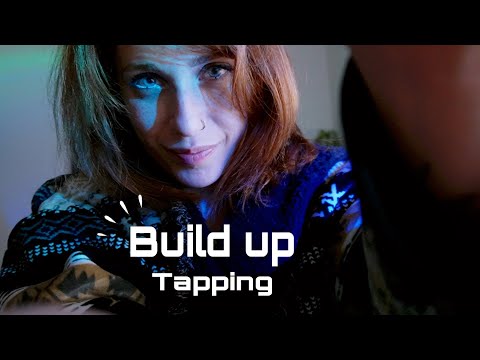 ASMR Build Up Tapping ~ Camera Touching & Unpredictable Triggers ~ LoFi ASMR