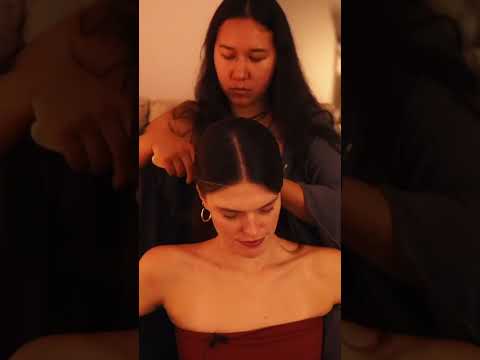 Part 4 | Brushing @xokatieASMR's Hair #asmr #relaxing #realpersonasmr #asmrsleep #asmrvideo