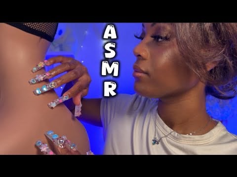 ASMR Big Sister Plays With Your Hair 💕 Back Scratching, Tapping & Rain Sounds for Sleep