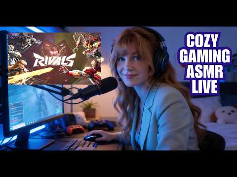 Fall asleep while I play Marvel Rivals ASMR Gaming