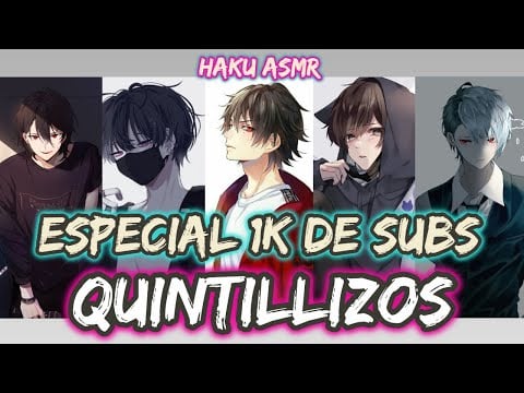 ASMR roleplay chico - Los Quintillizos y Tu - Haku ASMR