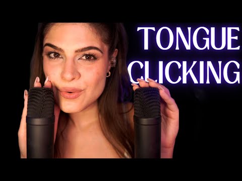 TONGUE CLICKING ASMR con Hand Movements, Nail Tapping e Finger Fluttering