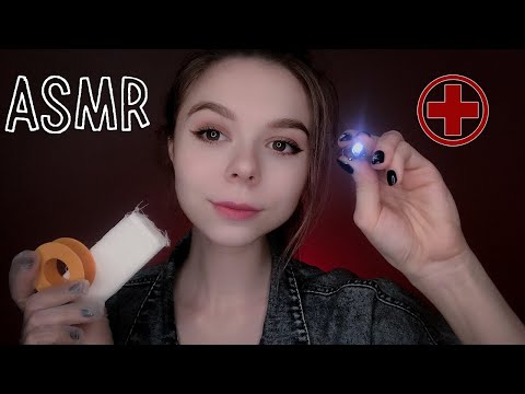 АСМР врачебные ТРИГГЕРЫ 👩‍⚕ от доктора в зомби-апокалипсисе | ASMR medical triggers