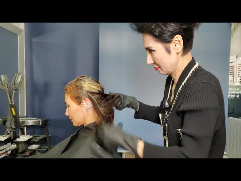 Hair Salon ASMR | Root Color Touch-Up – Ultra Clean 