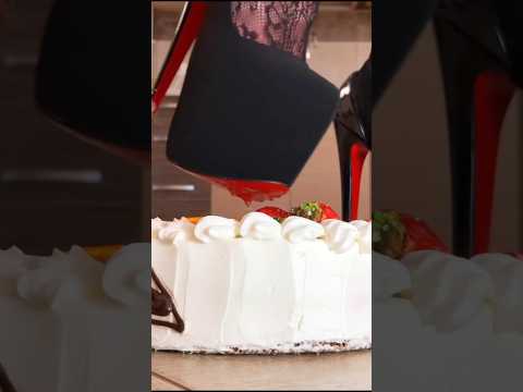 Oddly Satisfying High Heel Crushing! Whipped Cream ASMR to Relax!