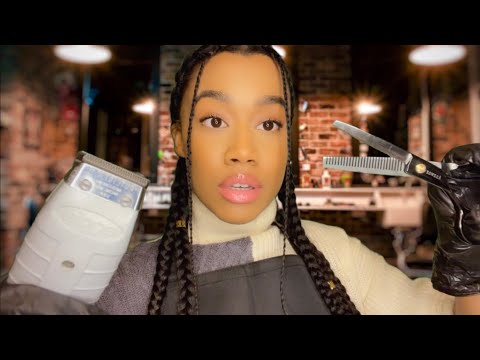 ASMR Extremely Relaxing Barbershop Role-play 💈Haircut Role-play ASMR💈