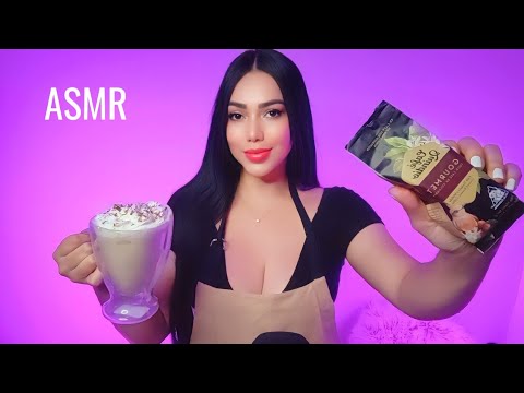 Asmr❤️ CAFETERÍA COLOMBIANA🇨🇴🌱☕MESERA COQU3TA/ROLEPLAY ❤️