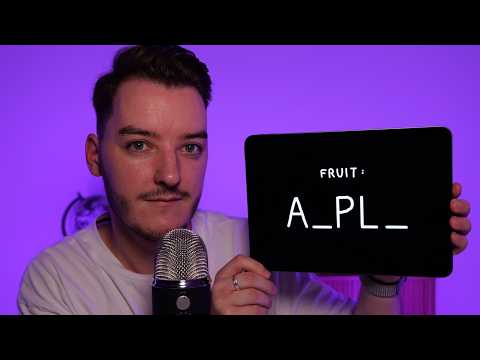 [ASMR] Can You Fill in The Blanks?