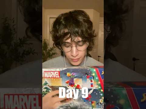 ASMR Day 9 Of The Lego Spiderman Advent Calendar🕷️ #asmr #holiday #adventcalendar #spiderman #lego