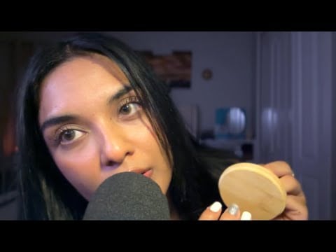 ASMR// Breathy Whispers// Sleepy Trigger Words// Light Scratching & Tapping