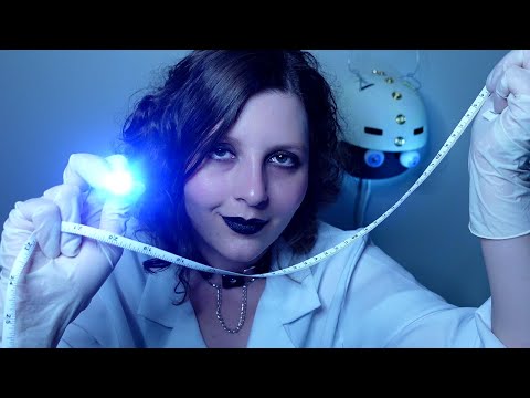 [ASMR] Evil Scientist Wants Your Brain (Medical Kidnapping, Face Measuring, Light Trigger)