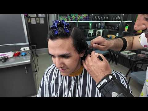 HE ENTRUSTED ME HIS HAIR THAT HE HAD NOT CUT IN YEARS! 💈 INCREDIBLE TRANSFORMATION | ASMR कटिंग