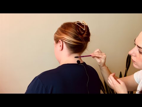 ASMR Micro Attention Nape & Hairline ✨ Real Person ASMR