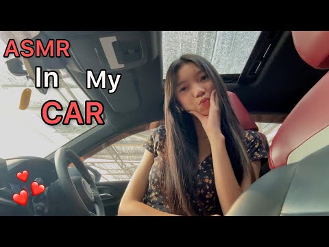 ASMR|In my CAR 🚘 ~asmr elle~