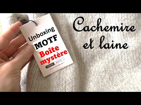 ASMR * Unboxing boîte mystère de la collection laine et cachemire MOTF