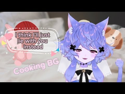 “ASMR” Roleplay: Your Catgirl Gives Up on Waking You While Your Dad Makes Breakfast in the Kitchen