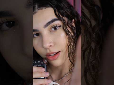 ASMR Sons de Boca Sensíveis no TASCAM 👄💦 #shorts #asmr