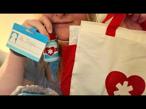 🇩🇰 DANISH/DANSK ASMR - doctor checkup with Dr. Tingles // whispered