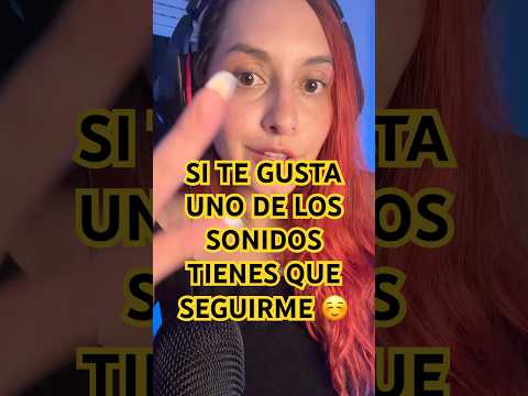 Me sigues?? ♥️ #asmr #asmrcommunity #relax #love #youtubeshorts #tingles #mouthwhisper #tapping