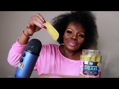 PICKLE SPEARS ASMR EATING SOUNDS