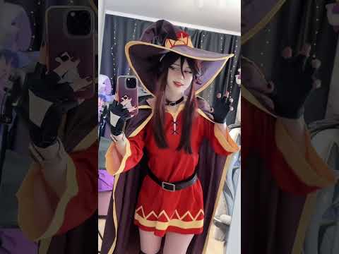 Megumin is back #cosplay #anime #cosplayer #konosuba #megumin