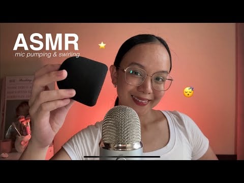 ASMR for People who love Mic Pumping & Swirling