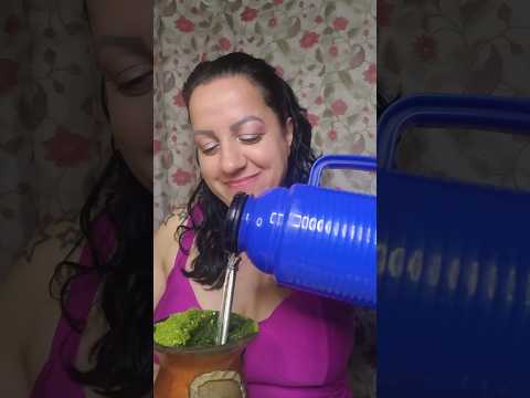 ASMR-SHORTS TOMANDO CHIMARRAO #shortsviral #videoscurtos #shorts #subscribe