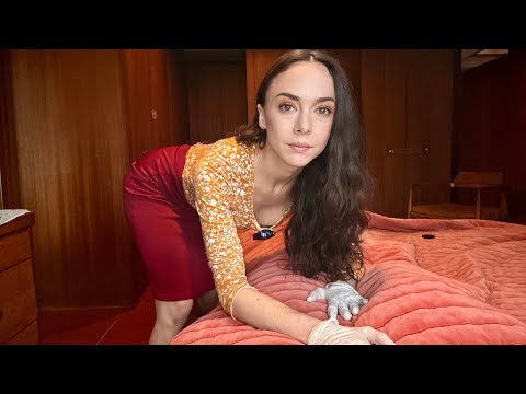 ASMR Bedside Medical Exam - Full Body Nurse Checkup [POV] in Wooden Room - Soft Spoken Role Play 🛏️